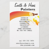 Bright Colorful House Flyer (Vorne)