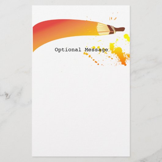 Bright Colorful House Flyer (Hinten)
