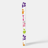 Bright Colorful Paw Prints Pattern Case-Mate iPhone Hülle (Rückseite / Links)