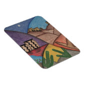 Bright Colorful Rainbow Arizona Magnet (Rechte Seite)