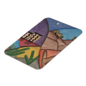 Bright Colorful Rainbow Arizona Magnet (Linke Seite)