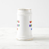 Bright Colors Best Lolo T - Shirt und Geschenke Bierglas (Mittel)