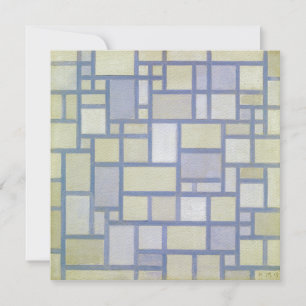 Bright Colors Gray Lines   Piet Mondrian