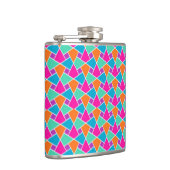 Bright Colors Islamic Pattern Hip Flask Flachmann (Rechts)