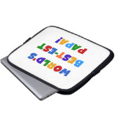 Bright Colors - The Restaurant Laptopschutzhülle (Vorne Knopf)