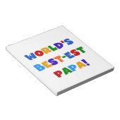 Bright Colors - The Restaurant Notizblock (angewinkelt)