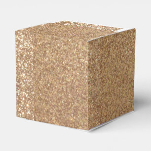 Bright Copper Glitter Geschenkschachtel