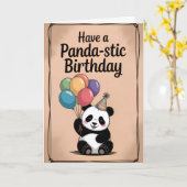 Bright & Cute Flamingo Birthday Karte (Gelbe Blume)