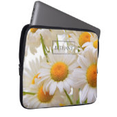 Bright Daisies Blume Elegant Personalisiert Laptopschutzhülle (Vorne Rechts)