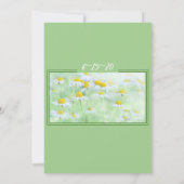 Bright Daisy Save The Date (Rückseite)