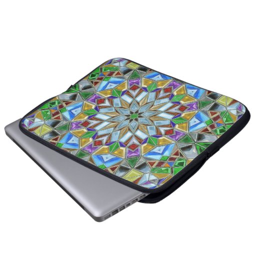 bright day 1 laptopschutzhülle (Vorne Knopf)