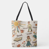 Bright Day Collage Tasche (Rückseite)