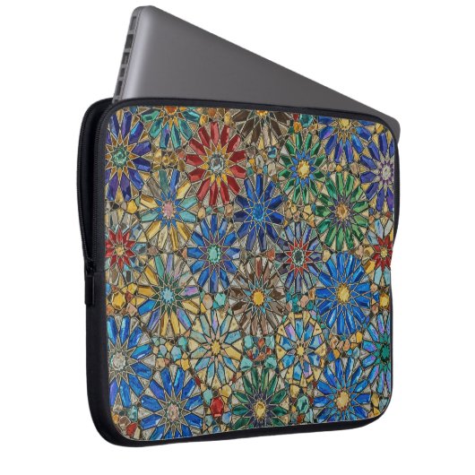 bright day geo star laptopschutzhülle (Vorne Rechts)