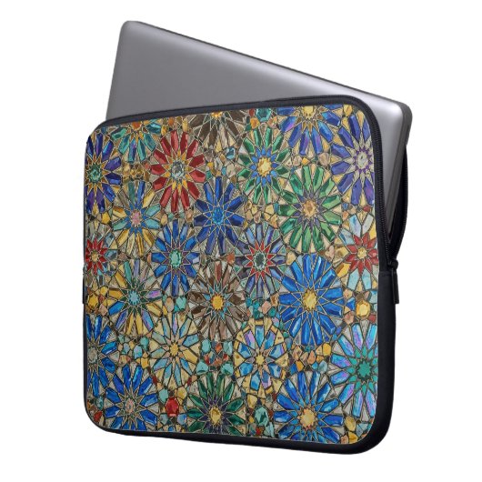 bright day geo star laptopschutzhülle (Vorderseite Links)