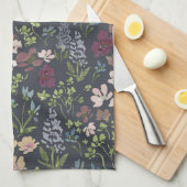 Bright Doodles Kitchen Towel Geschirrtuch (Viertel Falte)