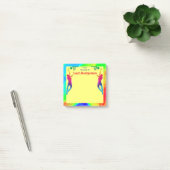 Bright Energetic Basketball Theme for Coach Post-it Klebezettel (Büro)