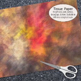 Bright Fall Lea Impressionist Design Tissue Paper Seidenpapier
