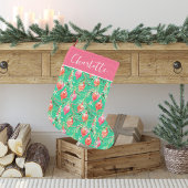 Bright Festive Kitschy Weihnachten | Monogramm Kleiner Weihnachtsstrumpf
