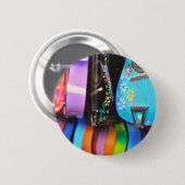 Bright Festive Musical Gitarren Button (Vorne & Hinten)