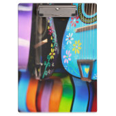 Bright Festive Musical Gitarren Klemmbrett (Vorderseite)