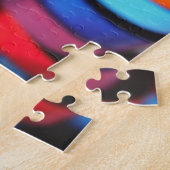 Bright Festive Musical Gitarren Puzzle (Seite)