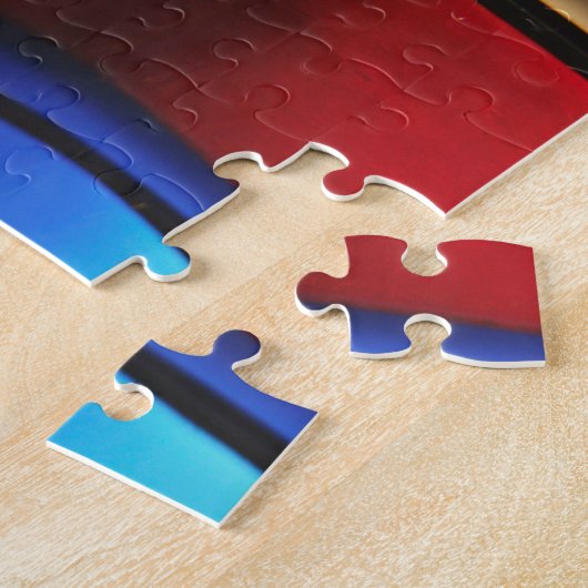 Bright Festive Musical Gitarren Puzzle (Seite)