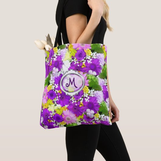 Bright Floral Bouquet Tasche (Von Nahem)