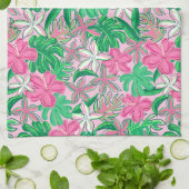 Bright Floral Coastal Geschirrtuch (Gefaltet)