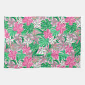 Bright Floral Coastal Geschirrtuch (Horizontal)