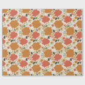 Bright Floral Geschenkpapier (Flach)