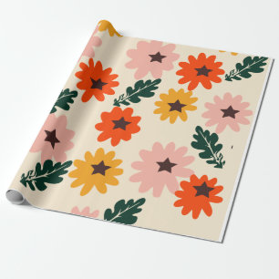 Bright Floral Geschenkpapier