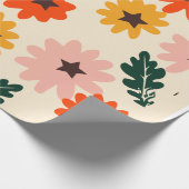 Bright Floral Geschenkpapier (Ecke)