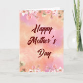 Bright Floral | Muttertag 2025 Karte (Vorderseite)