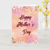 Bright Floral | Muttertag 2025 Karte (Gelbe Blume)