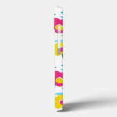 Bright Florals auf Weiß Case-Mate iPhone Hülle (Rückseite / Links)