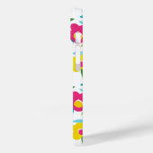 Bright Florals auf Weiß Case-Mate iPhone Hülle (Rückseite / Links)