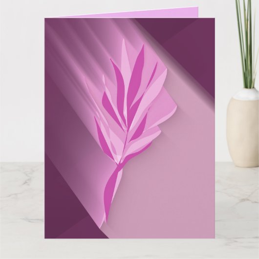 Bright flower. karte (Vorderseite)