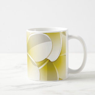 Bright Frangipani/ Plumeria flowers Kaffeetasse