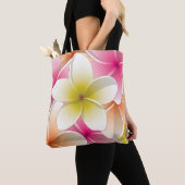 Bright Frangipani/ Plumeria flowers Tasche (Von Nahem)