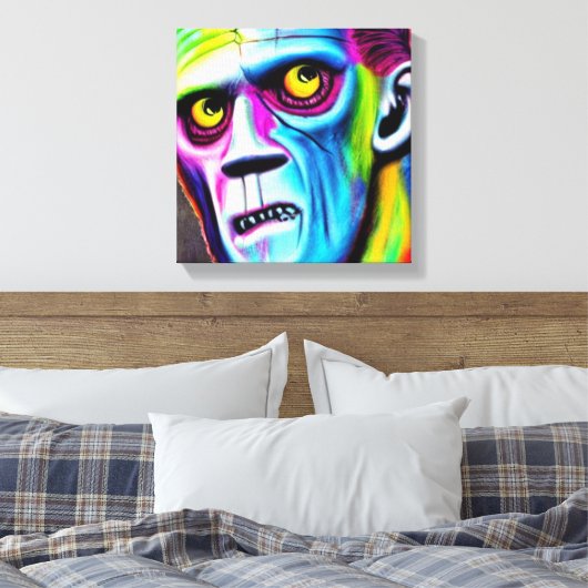 Bright Frankenstein Leinwanddruck (Insitu (Schlafzimmer))
