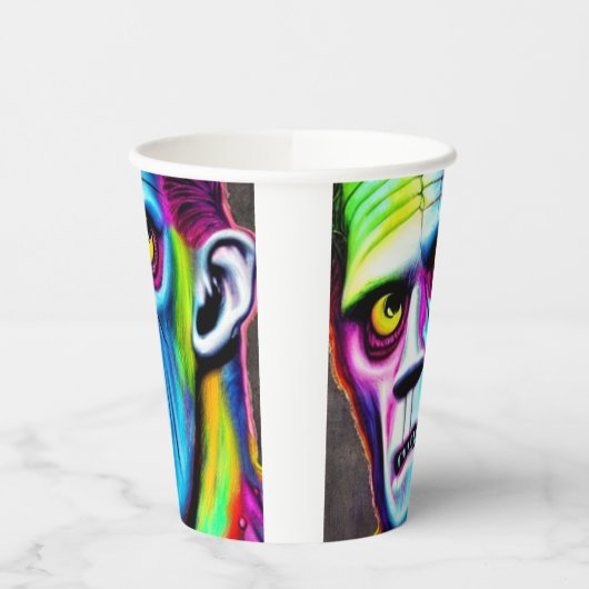 Bright Frankenstein Pappbecher (Links)