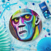 Bright Frankenstein Pappteller (Party)