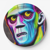 Bright Frankenstein Pappteller (Vorderseite)