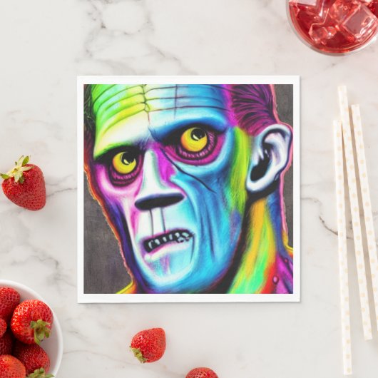 Bright Frankenstein Serviette (Beispiel)