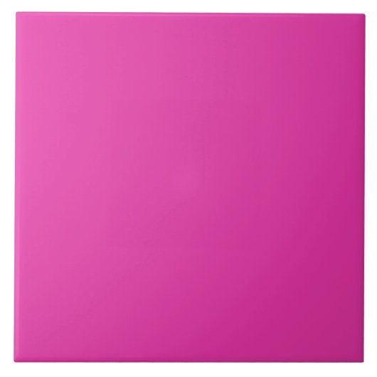 Bright Frostbite Pink Fliese (Vorderseite)