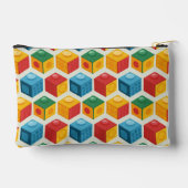 Bright Fun Customizable Building Block Print Zubehörtasche (Rückseite)