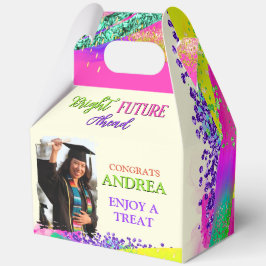 Bright Future Ahead Graduation 5"w x 3"l x 6.5"h Geschenkschachtel