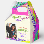 Bright Future Ahead Graduation 5"w x 3"l x 6.5"h Geschenkschachtel (Rückseite)