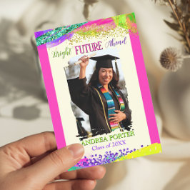 Bright Future Ahead Graduation Party Invitation Einladung