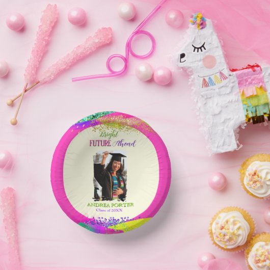 Bright Future Ahead Graduation Party Pappteller (Party)